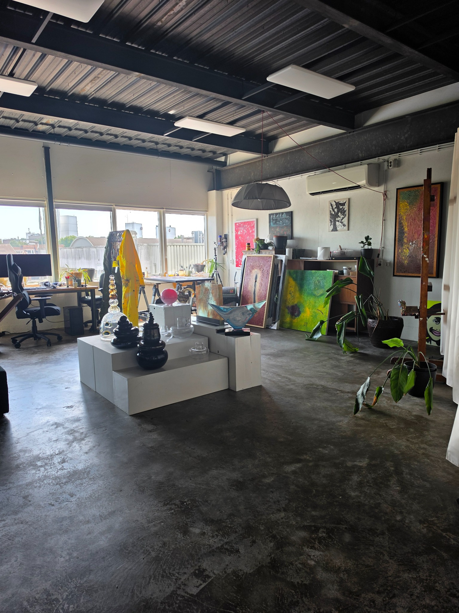 Ward Schepman’s studio in Utrecht